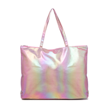 Borsa da mare effetto iridescente Lora Ferres, Borse e accessori Donna, SKU b516000059, Immagine 0